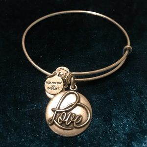 Alex and Ani Love Bangle 💕